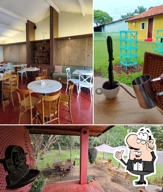 O interior do Good Café
