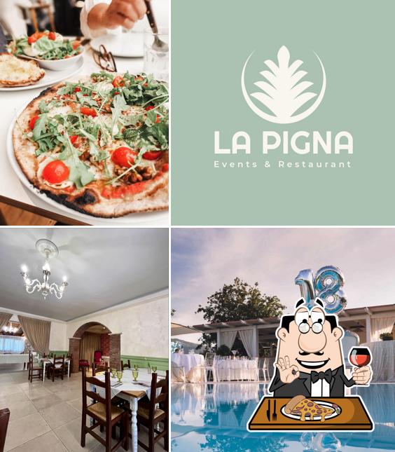 Scegli una pizza a La Pigna - Events & Restaurant