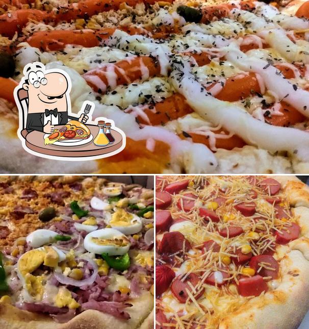 Escolha diversos tipos de pizza