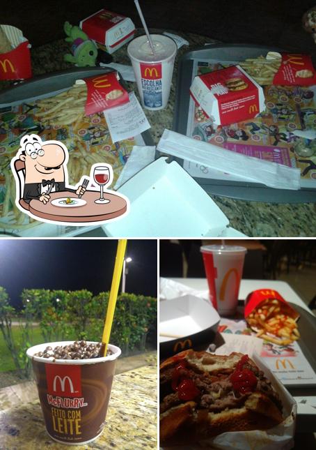 Comida em McDonald's