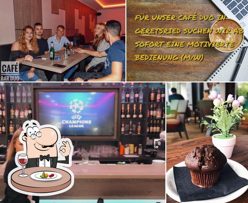 Estas son las fotos donde puedes ver comida y barra de bar en Café Duo