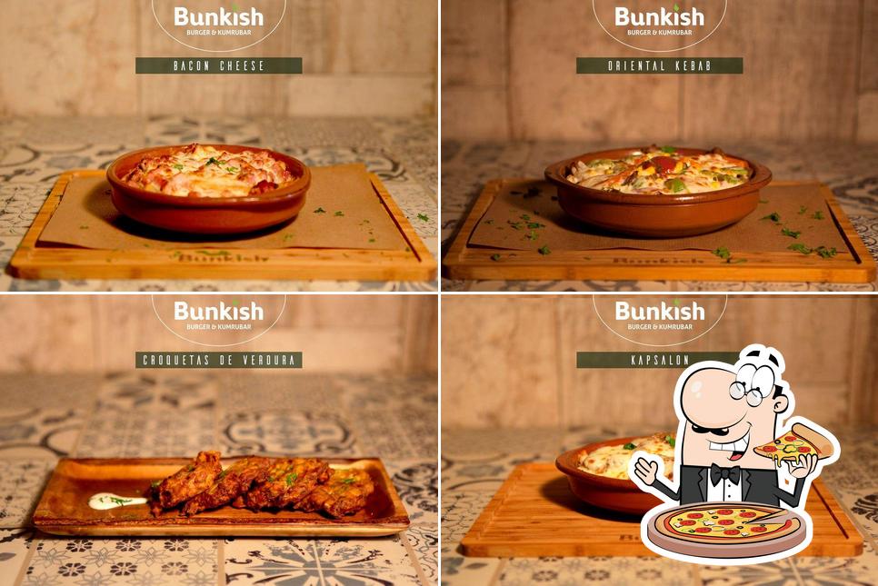 Get pizza at BUNKISH Kebab Burger & Kumrubar