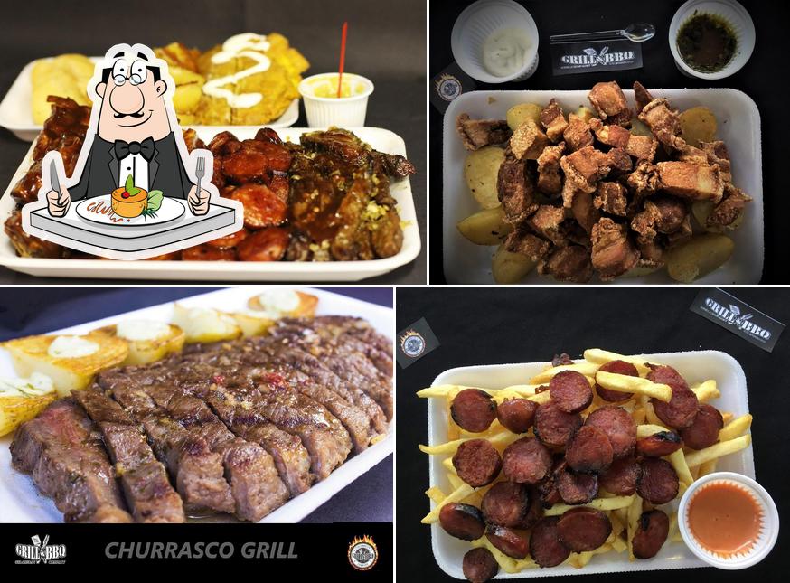 Comida em GRILL & BBQ COLOMBIAN COMPANY