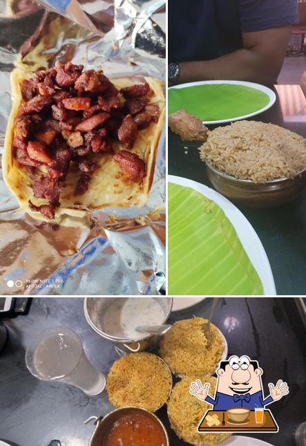 Food at HMR Hotel MuthuRowther