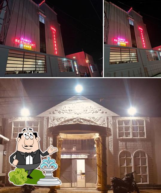 The exterior of Hotel Yash Raj
