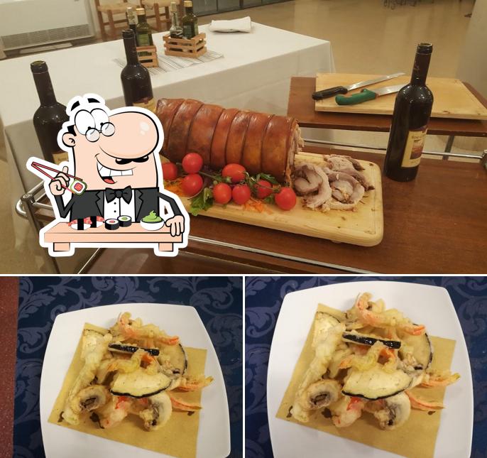 Prenditi le diverse opzioni di sushi