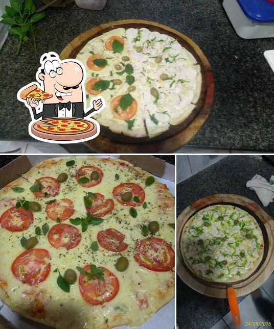 Peça pizza no Pizzaria da Rê