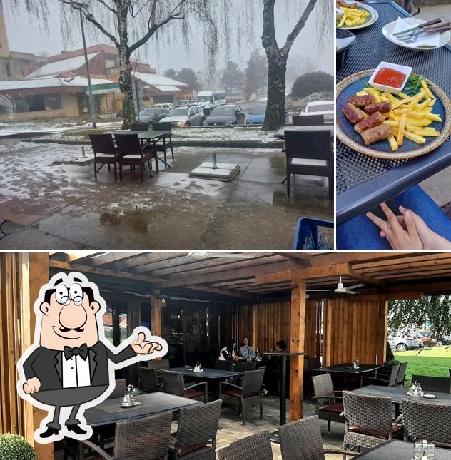 Gli interni di Restoran Stari Toranj