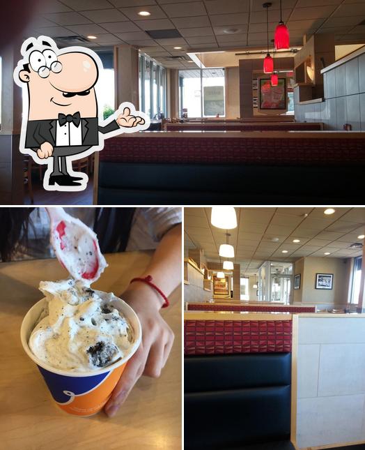 Voici la photo représentant la intérieur et dessert sur Dairy Queen Grill & Chill