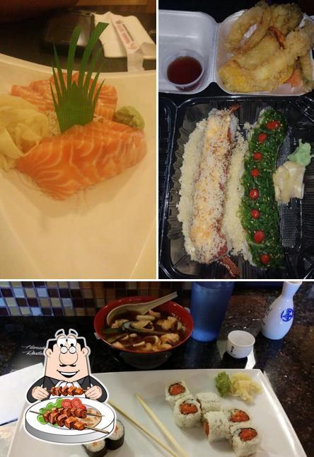 Food at Hanabi Sushi