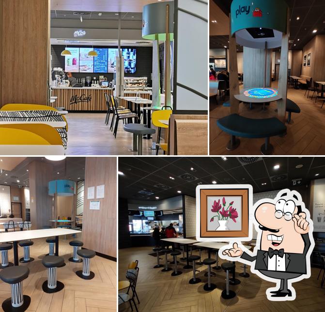 Découvrez l'intérieur de McDonald's