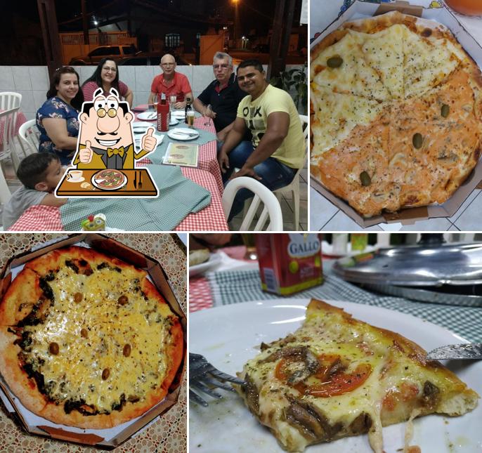 Consiga pizza no Diovana Pizzaria