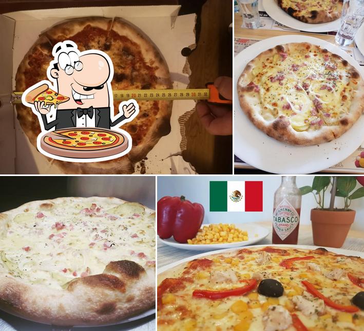 A Pizzeria Marsiglia, vous pouvez déguster des pizzas