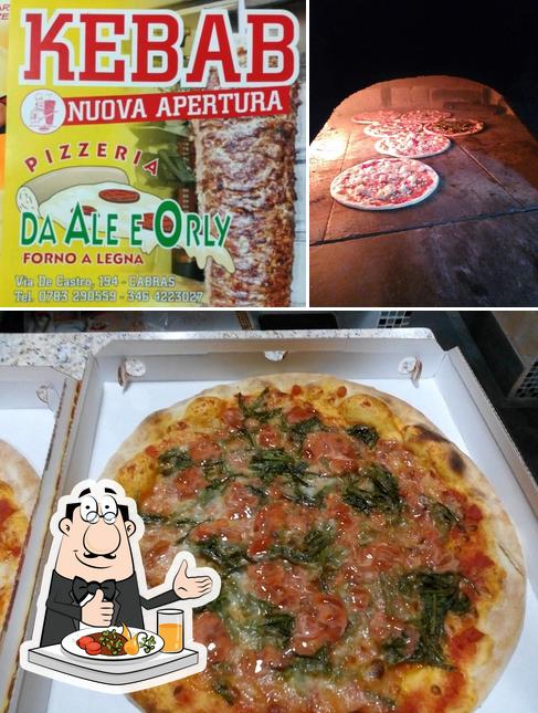 Nourriture à Pizzeria da asporto da ale e orly Càbras