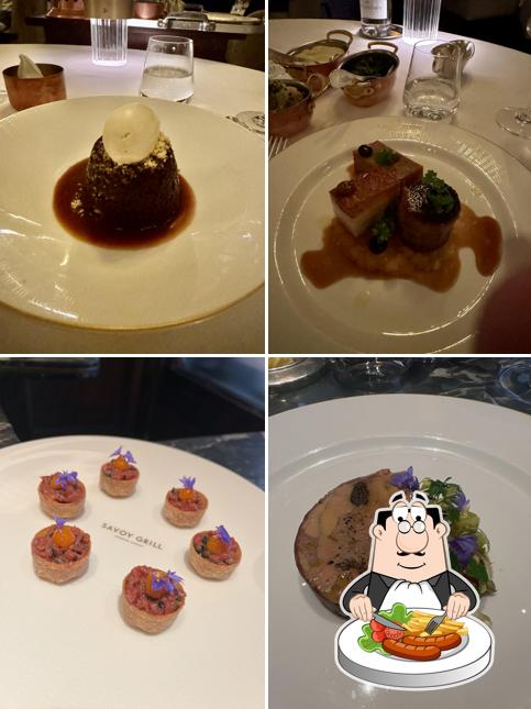 Savoy Grill, The Savoy Covent Garden in London Restaurant menu and