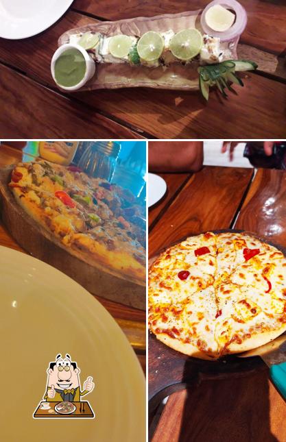 Try out pizza at FLAME ‘N’ CHILLY