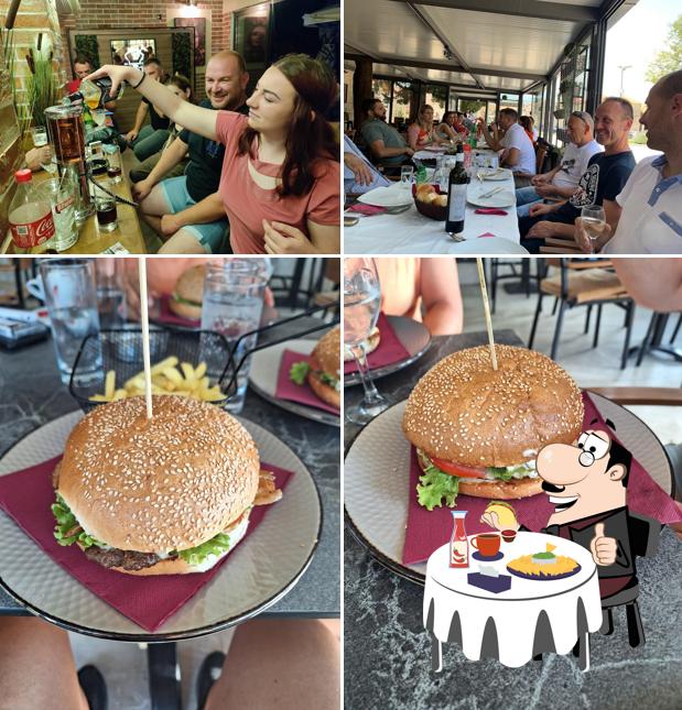 Hamburger al Food & bar Gušti