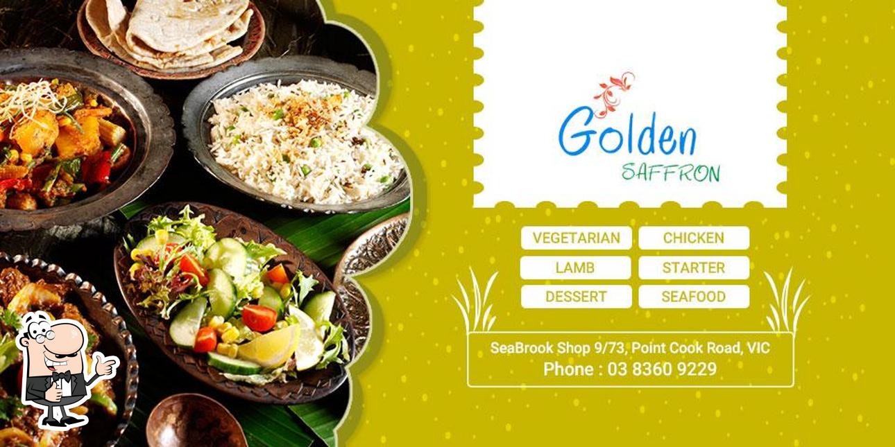 Golden Saffron Indian Restaurant in Seabrook Restaurant menu and reviews