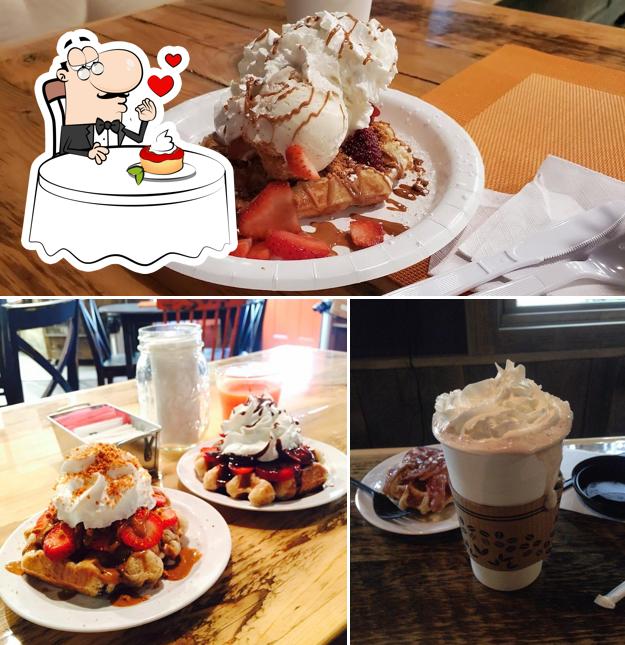 The Iron Waffle Coffee Company in Lake Shore Restaurant menu and reviews