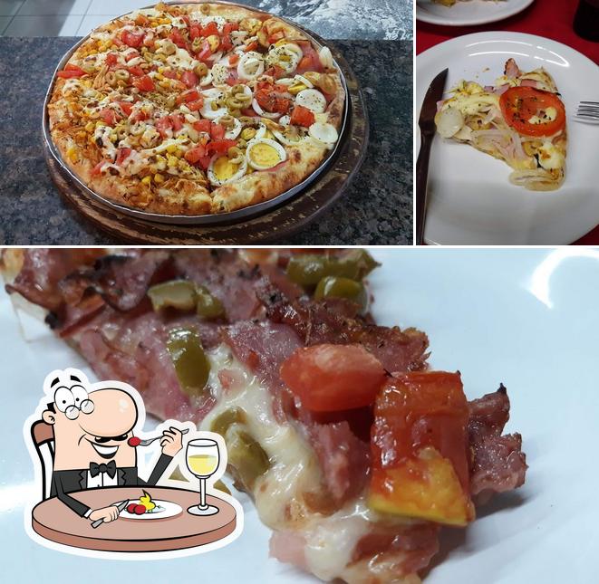 Comida em Majestade Pizzaria