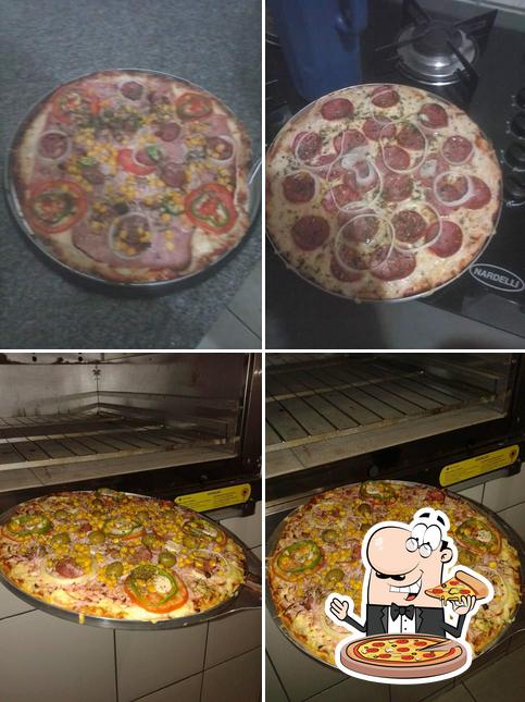 Escolha pizza no ONOSSOBAR.bar do leo