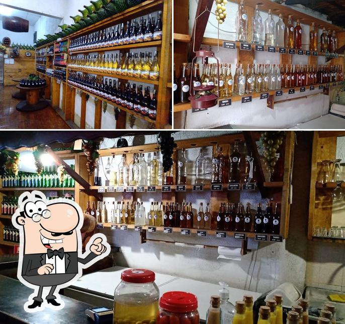 O exterior do Quéotra Vinhos e cachaças artesanais