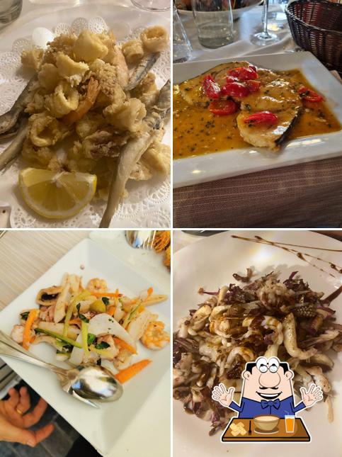 Cibo al Ristorante Fiumicino - Ristorante di Pesce Portus