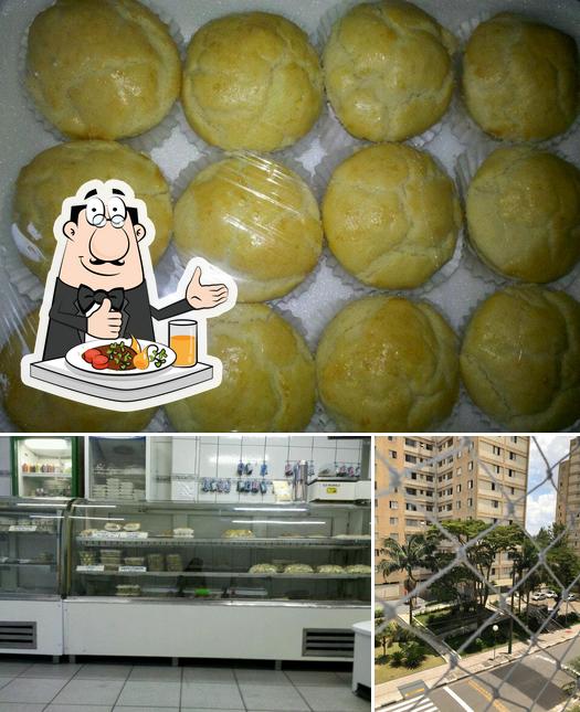 Dê uma olhada a imagem apresentando comida e exterior no Rotisserie Parque Pássaros