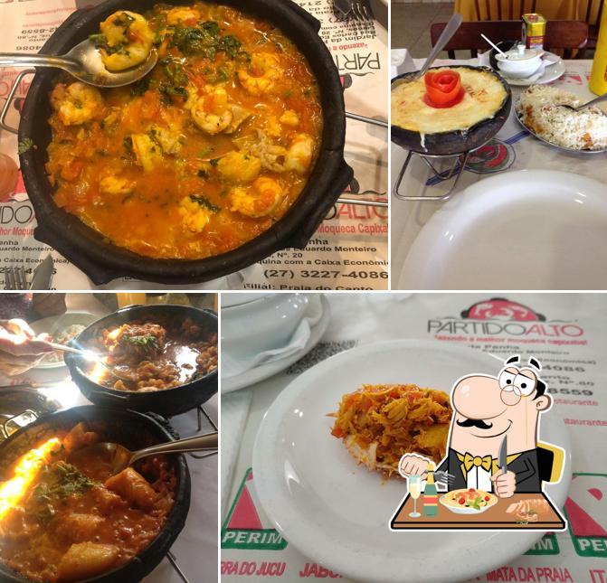 Comida em Restaurante Partido Alto