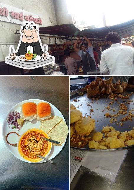 Among different things one can find food and exterior at Shree Sai Wadewale
