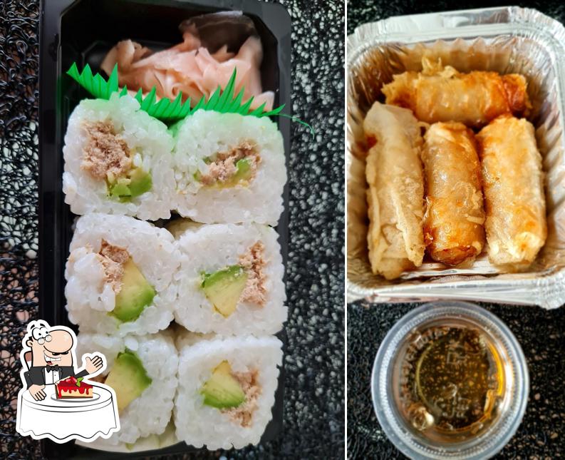 Sushi 8 sert un nombre de plats sucrés