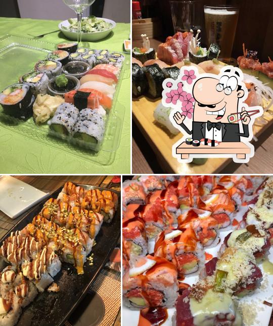 Les sushi sont disponibles à Sushi Itamea