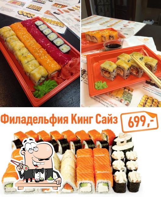 Essayez différentes options de sushi