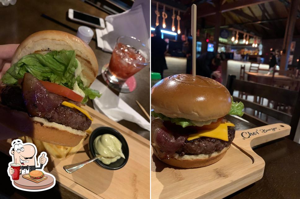 Delicie-se com um hambúrguer no Chef Burger Gastropub