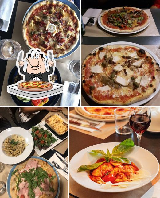 Choisissez différents genres de pizzas
