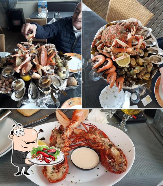 Prenez des fruits de mer à L'Écume de Courseulles