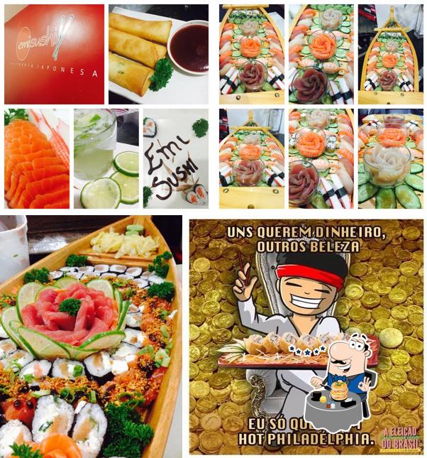 Comida em Emisushi bar