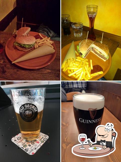 Mousse al cioccolato al Old George Irish Pub