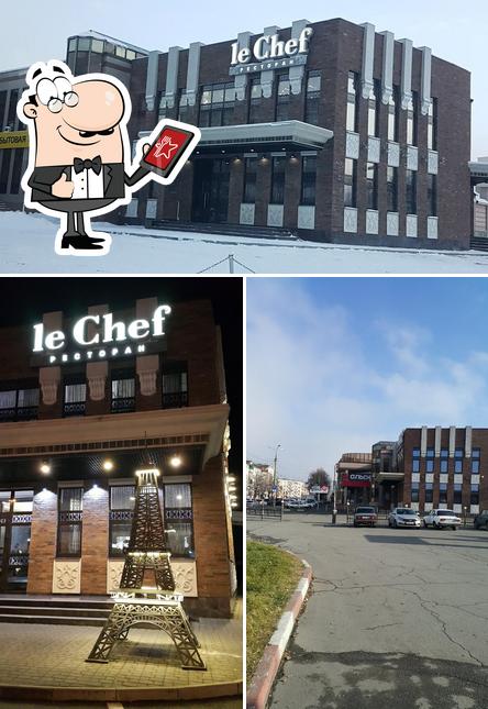 The exterior of Le Chef