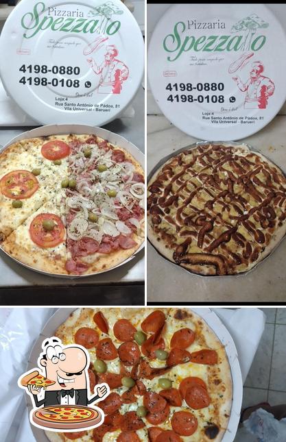 Consiga pizza no Pizzaria Spezzato Califórnia