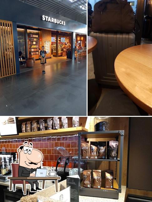 Découvrez l'intérieur de Starbucks