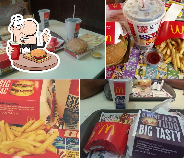 Os hambúrgueres do McDonald's irão satisfazer uma variedade de gostos
