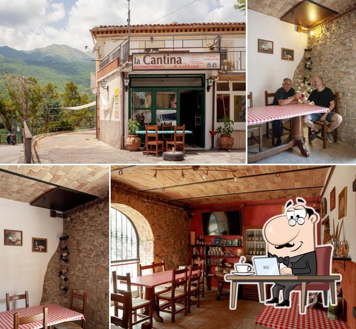 Gli interni di La Cantina Di Trabband