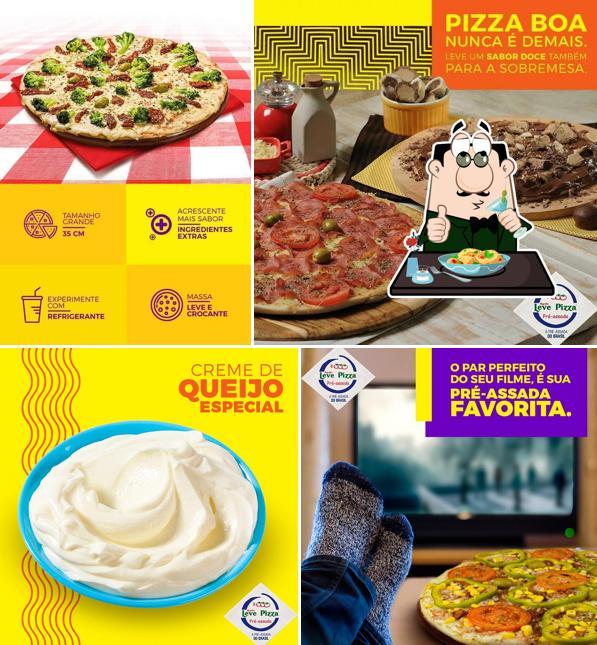 Sorvete em Rede Leve Pizza