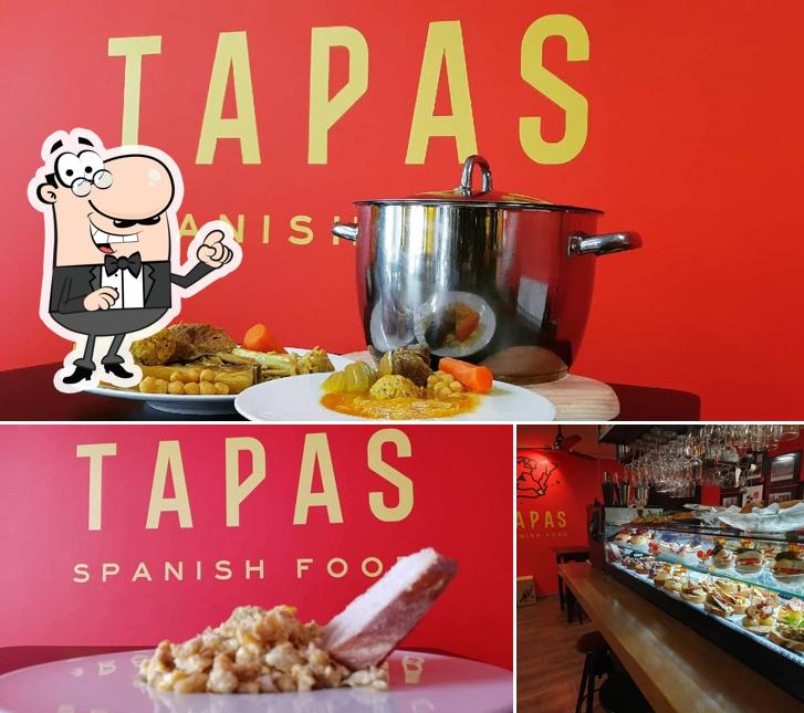 Помимо прочего, в TAPAS SPANISH FOOD есть внутреннее оформление и еда