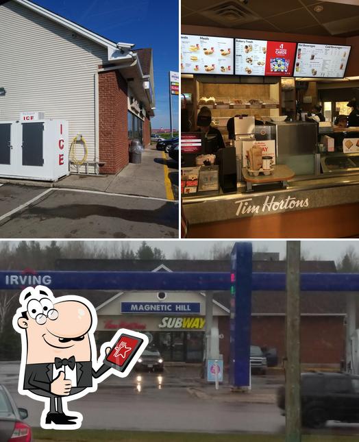 Voici une photo de Tim Hortons