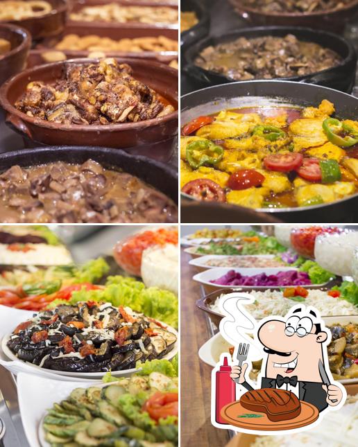 Há uma infinidade de refeições para os amantes da carne