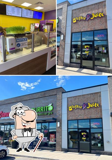 L’image de la extérieur et intérieur concernant Booster Juice