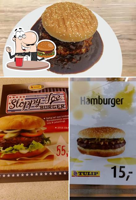 Commandez un hamburger à Vesterbrogades Pølsevogn