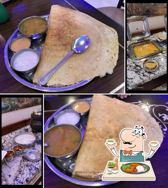 Food at Govinda's Restaurant